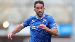 Will Grigg scored his first treble for Chesterfield