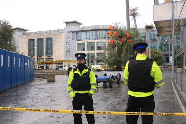 Stabbing at Manchester Arndale Centre
