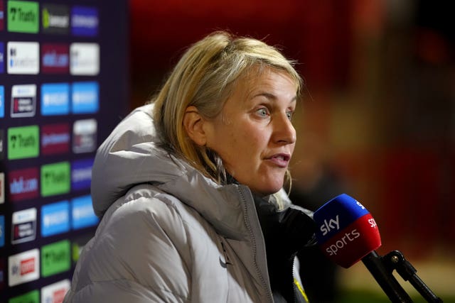 Chelsea Women head coach Emma Hayes is concerned by Thursday's developments
