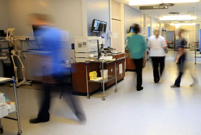 A hospital ward. (PA Images)