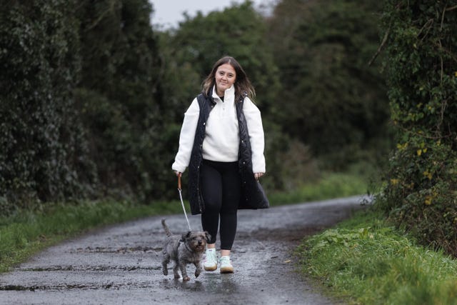 Robyn Stephenson charity walking