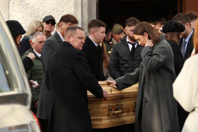 Alan McCluskey funeral