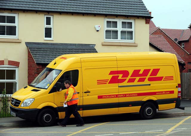 DHL workers industrial action