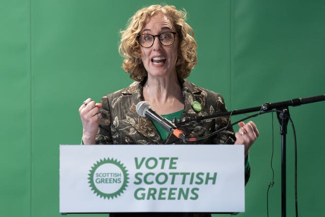Lorna Slater enthuses the voters