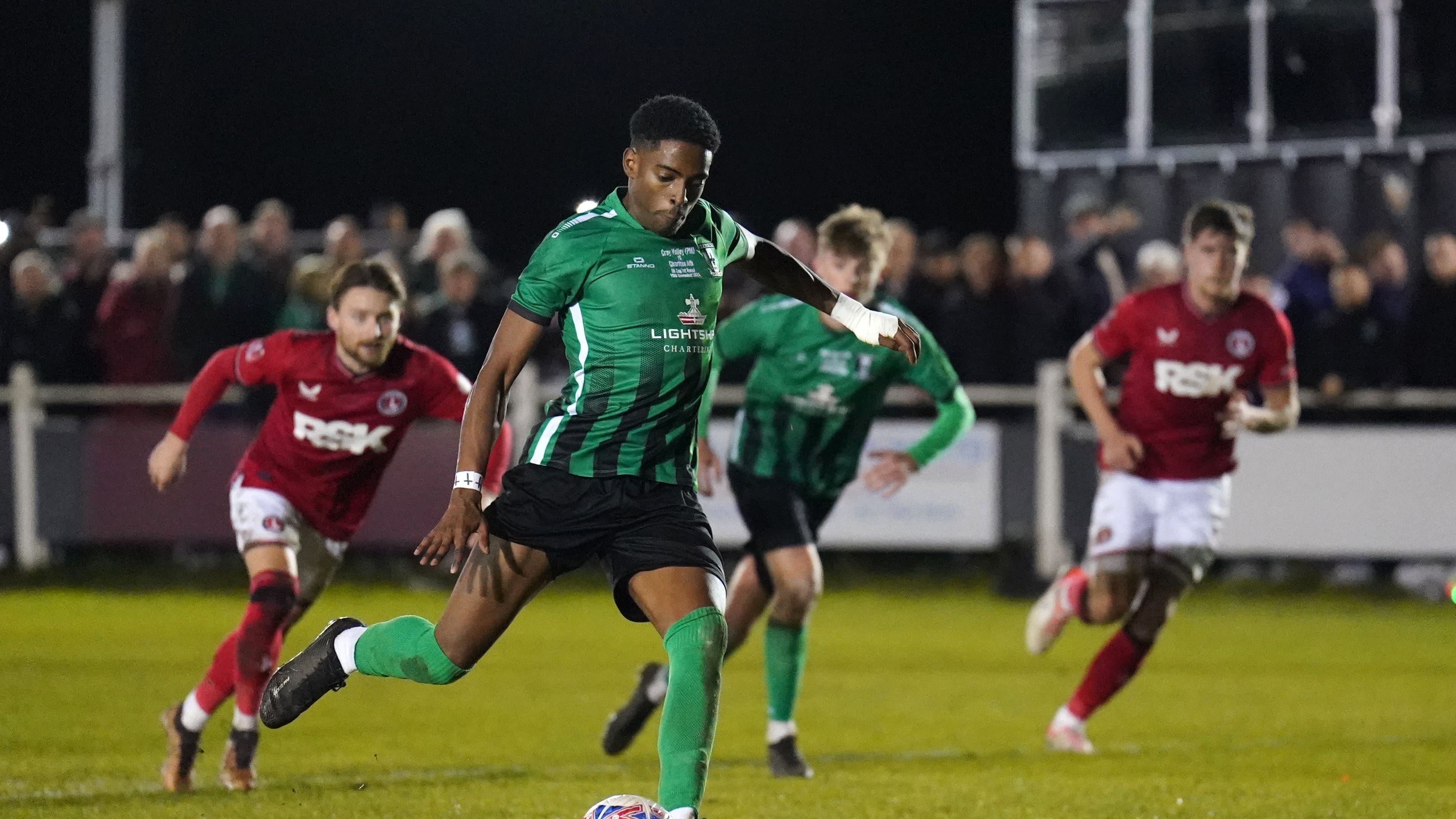 Kyrell Lisbie scored twice as Braintree beat Rochdale (Zac Goodwin/PA)