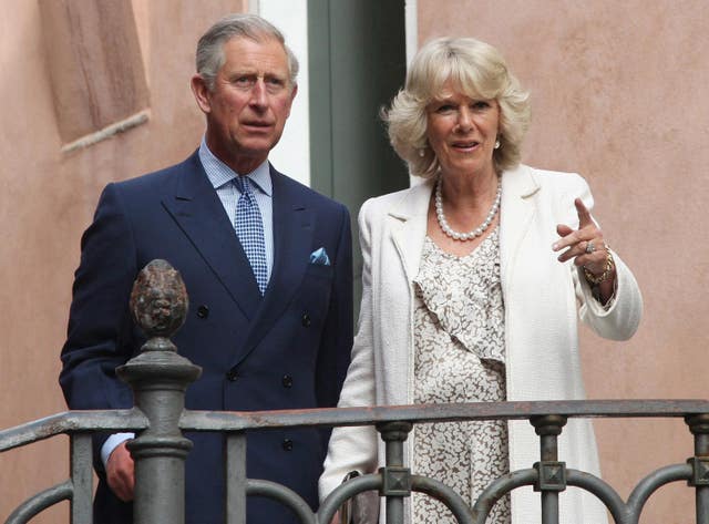 Royal couple in Italy