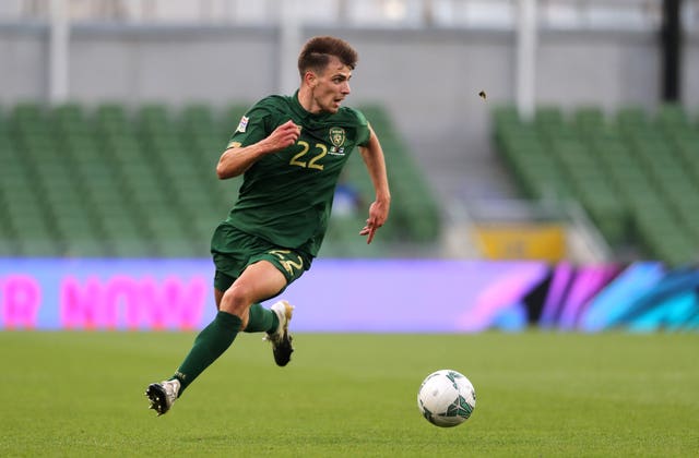 Jayson Molumby made is senior Republic of Ireland debut against Finland in September
