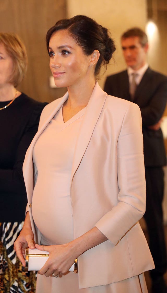 Meghan at the National Theatre