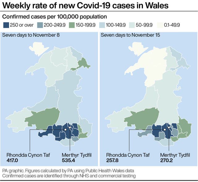 HEALTH Coronavirus Wales