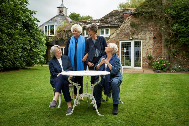 Maggie Smith, Joan Plowright, Eileen Atkins and Judi Dench 