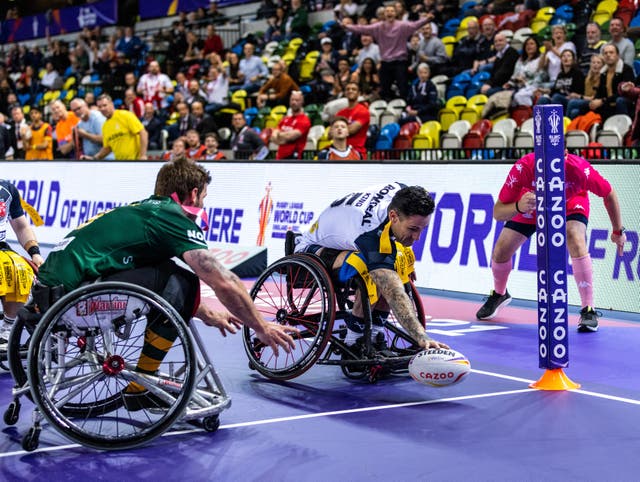 England v Australia – Wheelchair Rugby League World Cup – Group A – Copper Box Arena