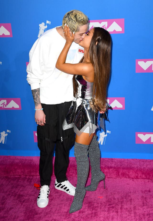 Pete Davidson and Ariana Grande