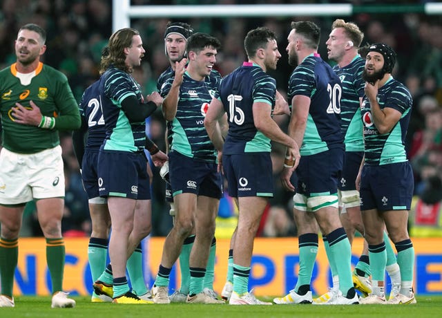 Ireland began their autumn campaign with victory over world champions South Africa