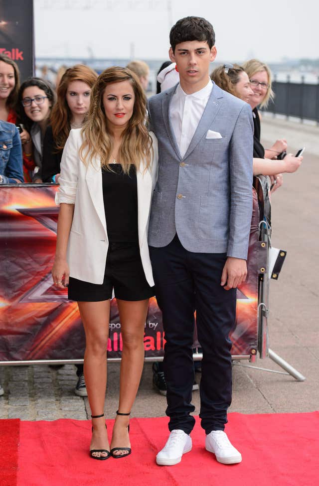 X FactoCaroline Flack and Matt Richardson