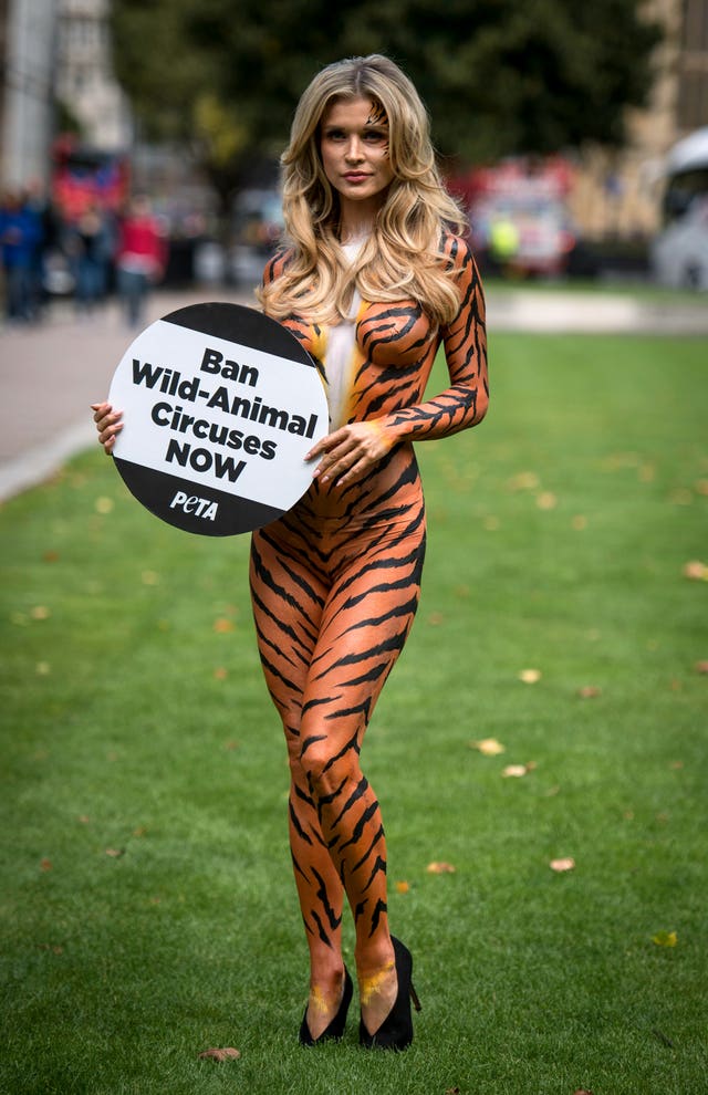 Peta protest