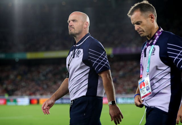 Gregor Townsend's side suffered World Cup heartbreak