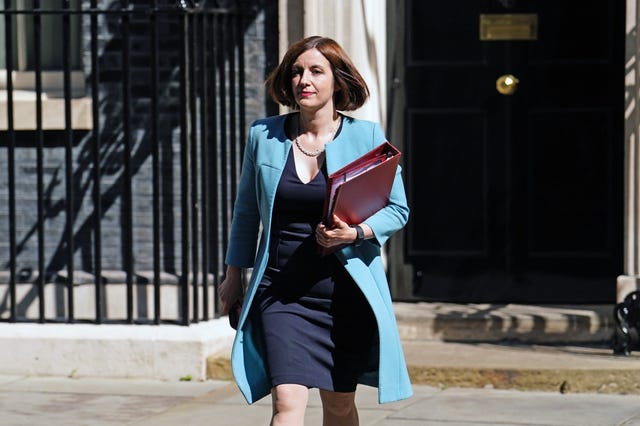 Education Secretary Bridget Phillipson leaving Downing Street