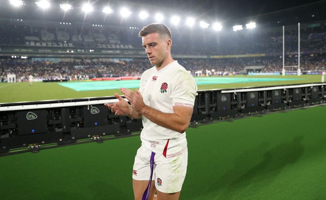 George Ford has been named on the bench by England