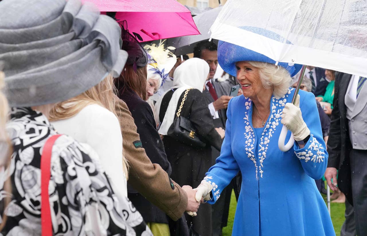 Charles And Camilla Host First Buckingham Palace Garden Party Since 2019 Dudley News 