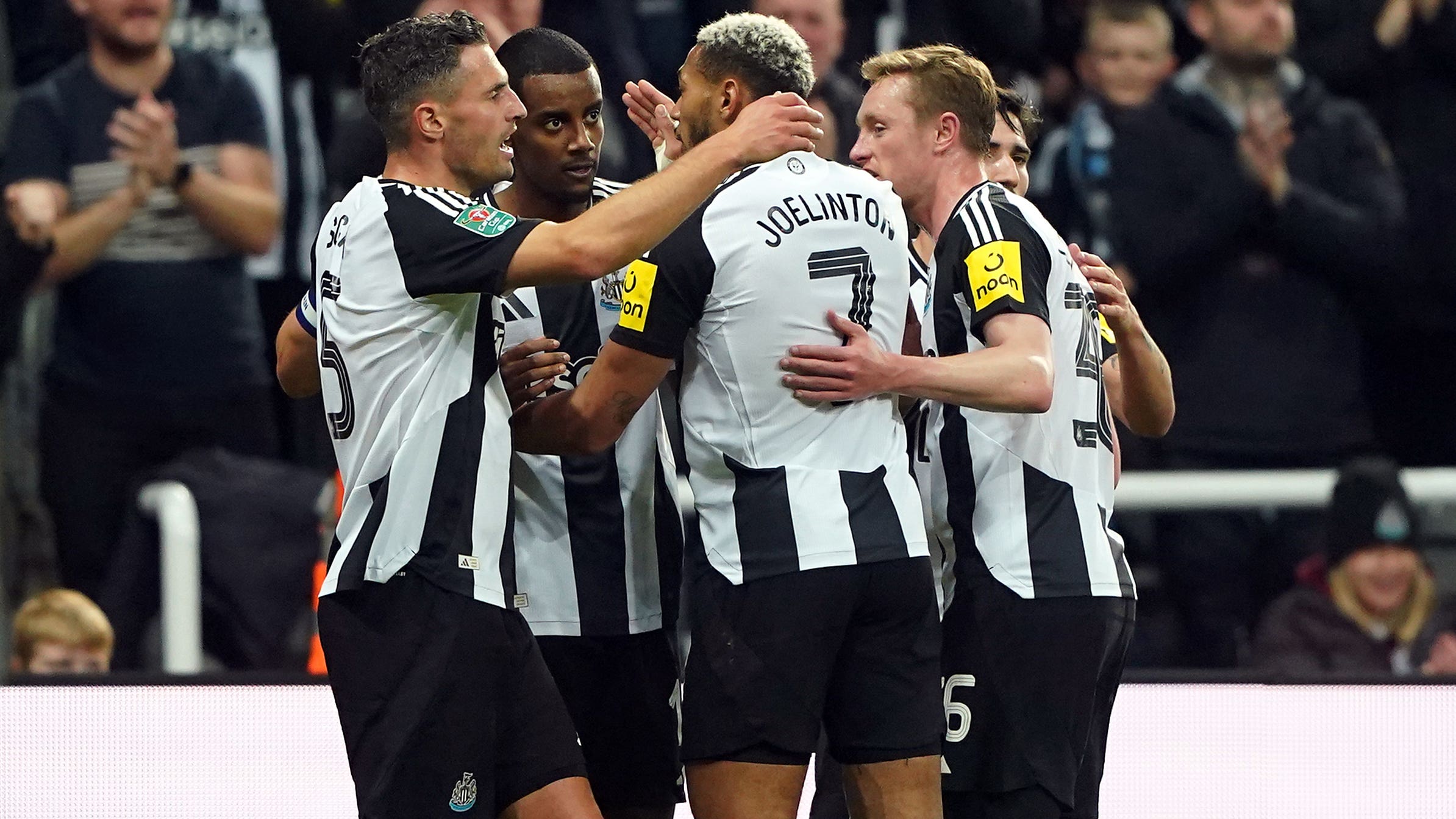 Newcastle are into the last eight (Owen Humphreys/PA)