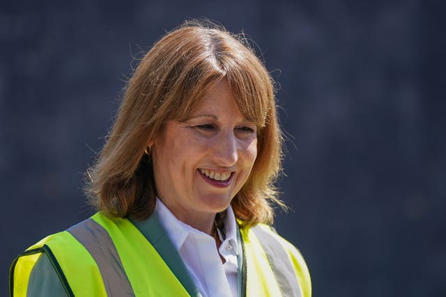 Chancellor of the Exchequer Rachel Reeves during a visit to OES Group Ltd in Gateshead, who provide innovative and sustainable cathodic protection and marine growth prevention solutions