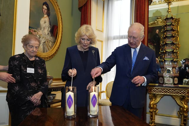 Holocaust Memorial Day royal reception