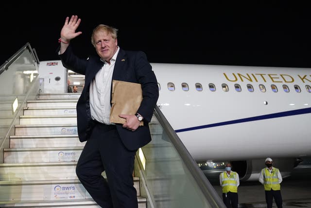 Boris Johnson's visit to India