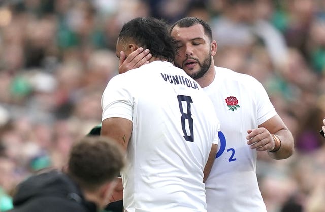 Billy Vunipola, left, will serve a ban