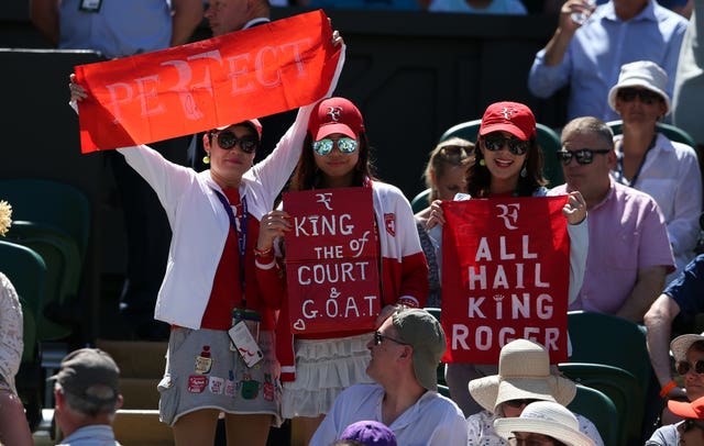 Federer fan club