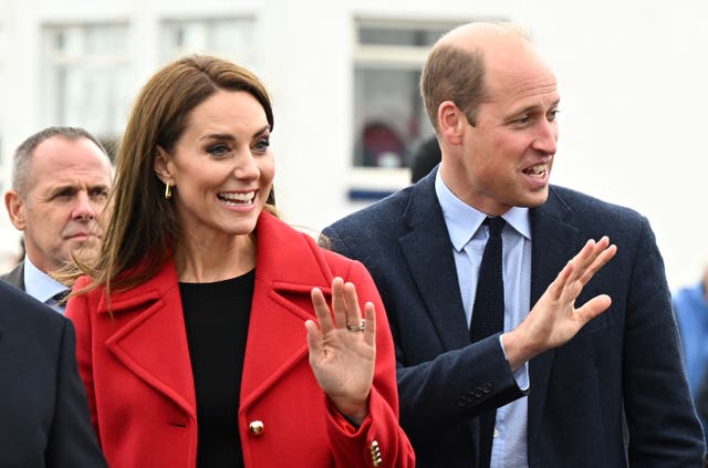 Prince and Princess of Wales visit to Wales