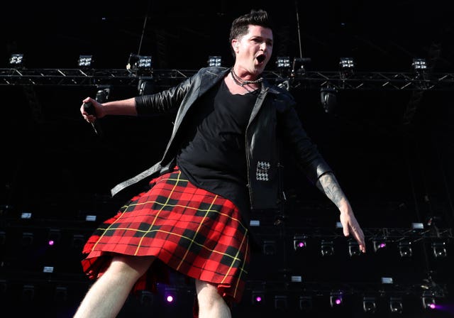 Danny O’Donoghue from The Script performs at TRNSMT festival (Andrew Milligan/PA)