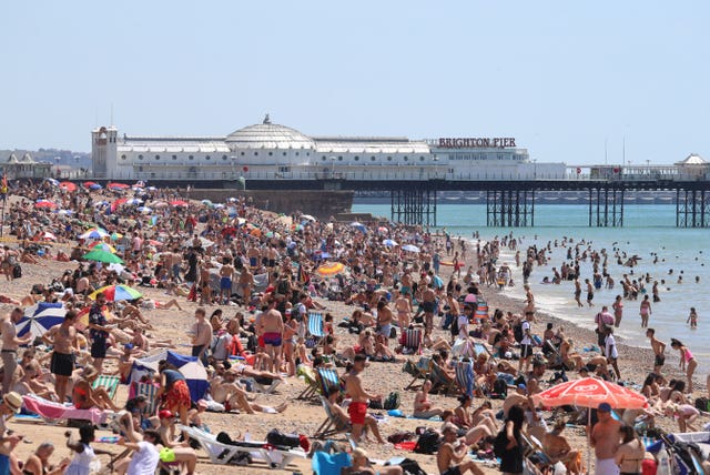 Brighton beach