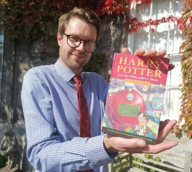 Rare Harry Potter first edition book up for auction