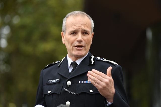 Metropolitan Police Deputy Commissioner Steve House spoke out to defend the force on Wednesday