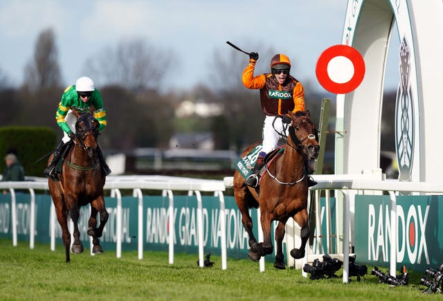 Noble Yeats winning the Grand National in 2022