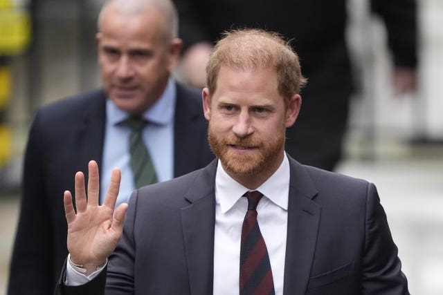 The Duke of Sussex on a recent visit to the UK