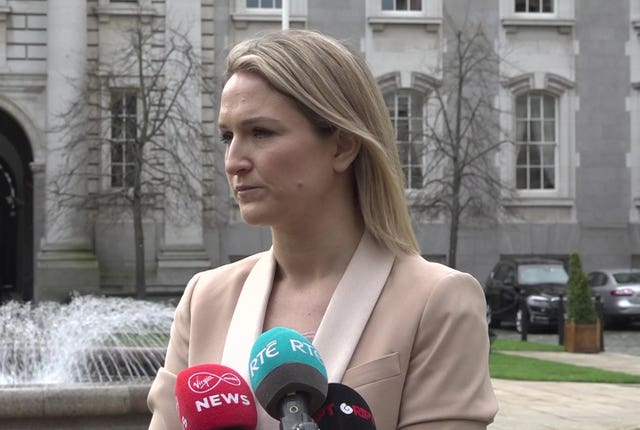 Foreign Affairs Minister Helen McEntee
