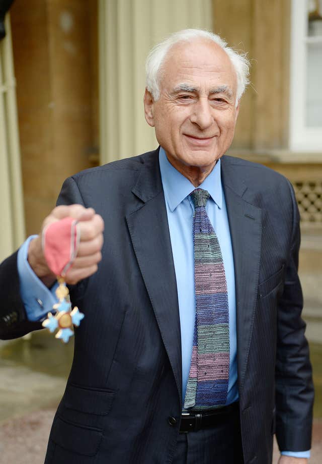 Anthony Steen was presented with a CBE in 2015