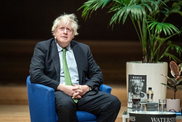 Boris Johnson memoir