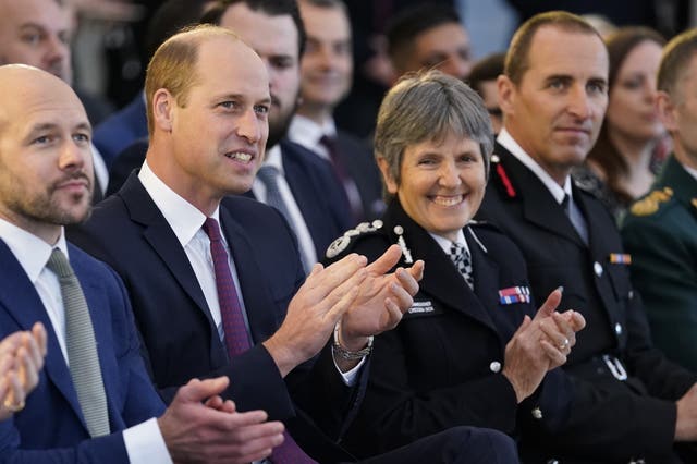 Duke of Cambridge launches Blue Light Together