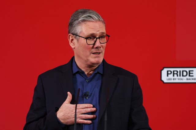 Sir Keir Starmer visit to Hastings