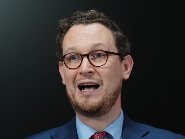 Chief Secretary to the Prime Minister Darren Jones