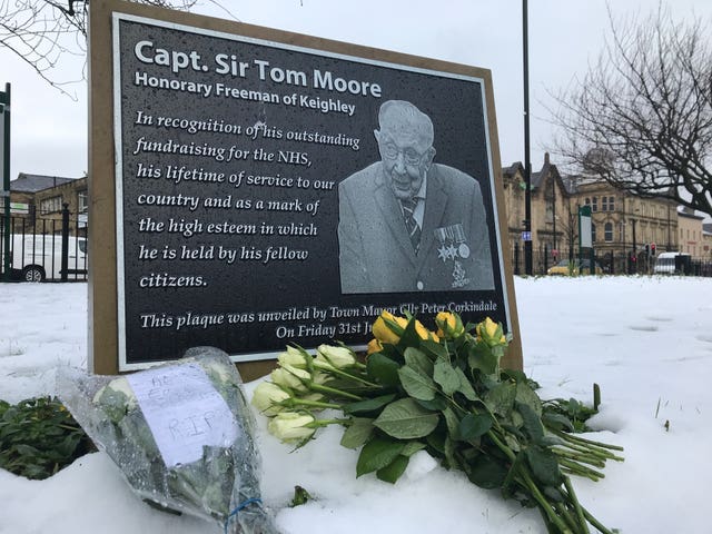 Captain Sir Tom Moore