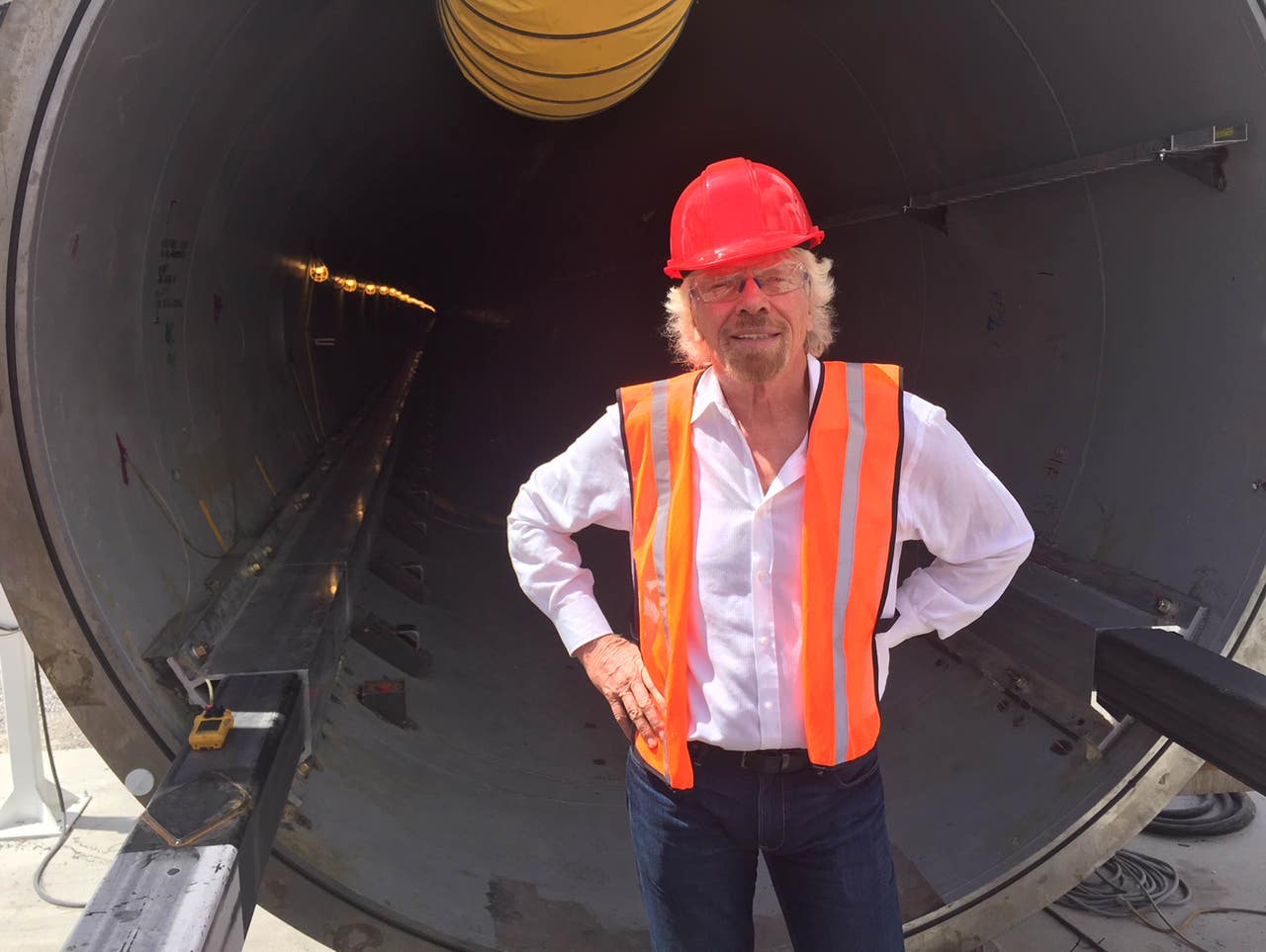 Sir Richard Branson Steps Down As Chairman Of Virgin Hyperloop One