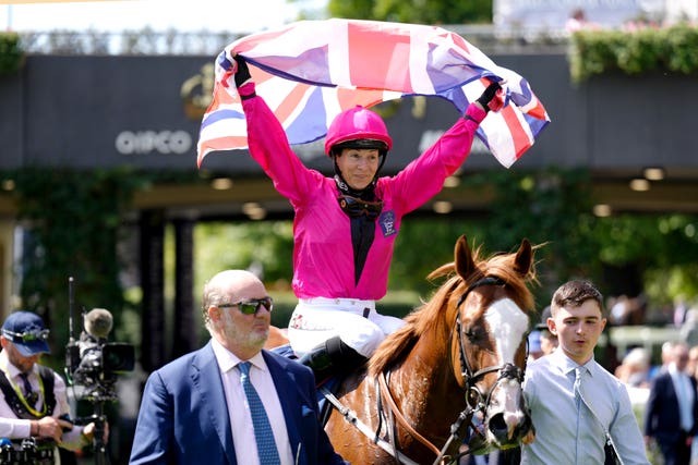 Hayley Turner is a stalwart of the Shergar Cup