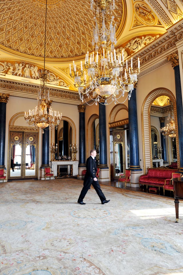 The Music Room at Buckingham Palace 