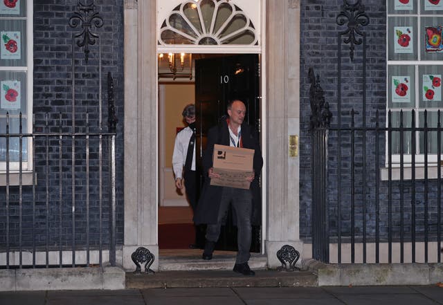 Dominic Cummings Resigns Downing Street