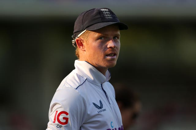 Ollie Pope after England's win in the second Test over Sri Lanka