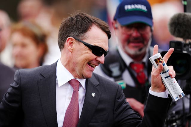Aidan O'Brien celebrates another big winner at York 