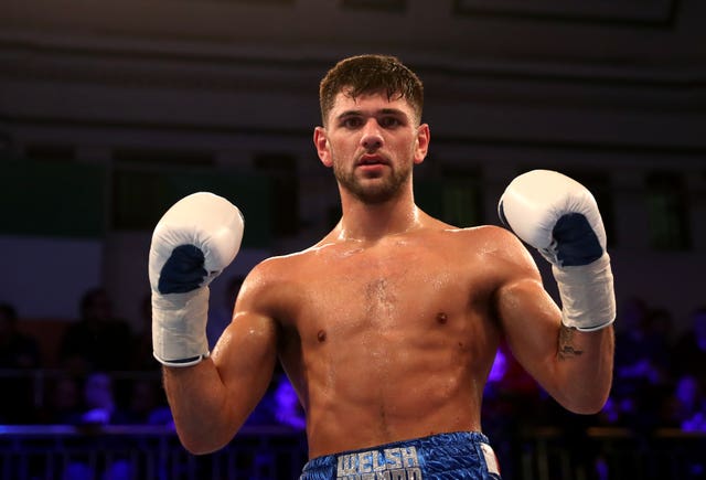 Joe Cordina in the boxing ring